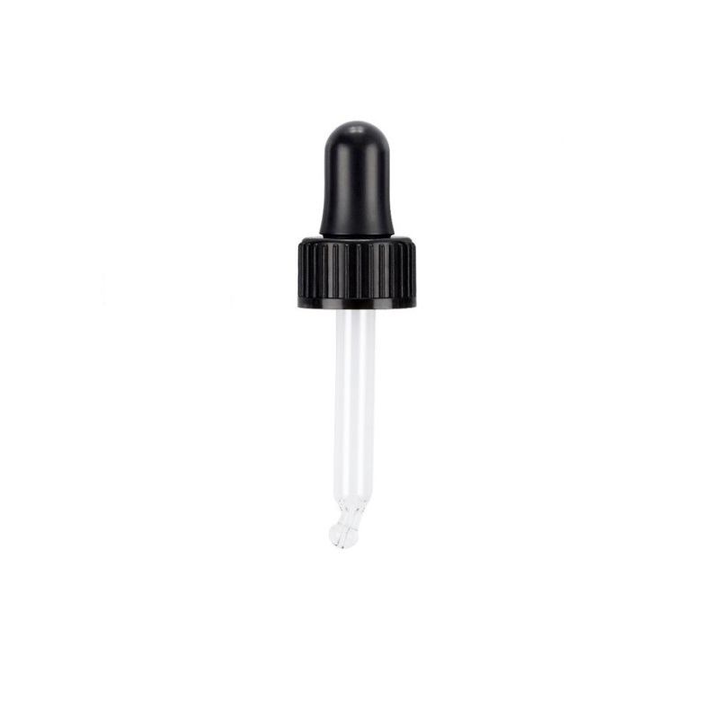 B04R, GL18, Black, Ribbed, Mixed, Integral, Pipettes