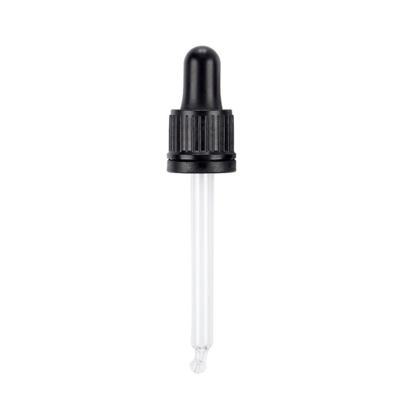B24R, GL18, Black, Ribbed, Mixed, Integral, Pipettes