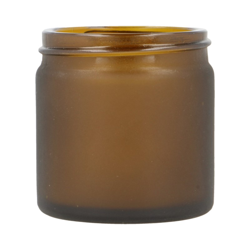 BOJ60AF, 60ml, Amber Frosted, Glass, R3/51, Screw, Ointment Jars