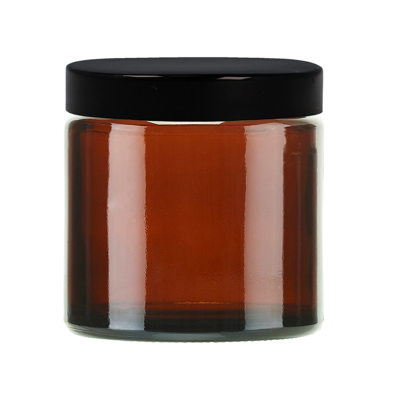 BOJG60A, 60ml, Amber, Glass, R3/51, Screw, Ointment Jars