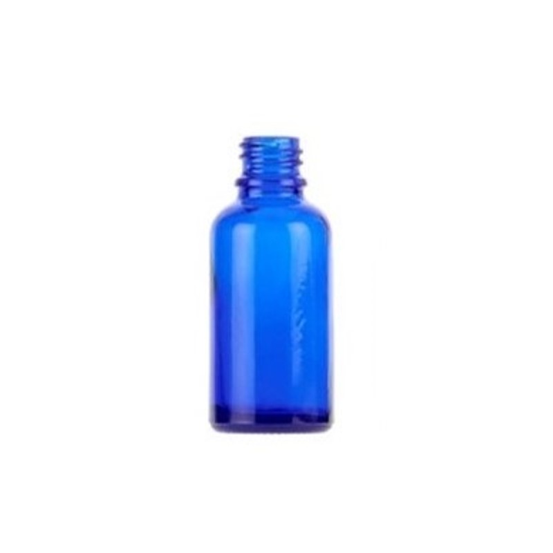 ECS30B, 30ml, Blue, Glass, GL18, Screw TE, Dropper Bottles