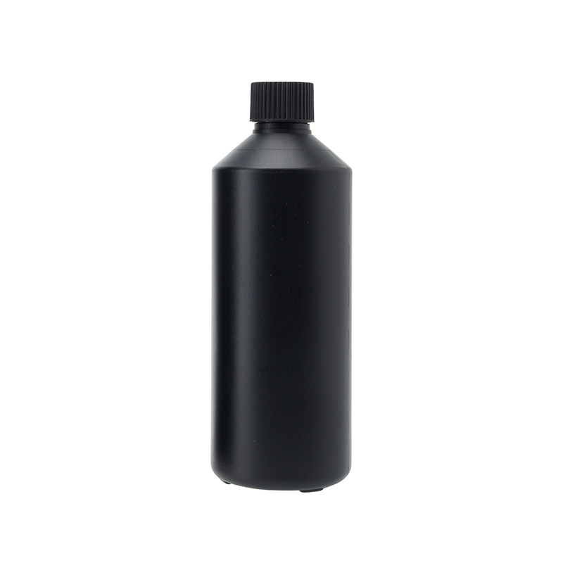 GPBS500BK, 500ml, Black, HDPE, 28/410, Screw, 21.8, Swipe Bottles