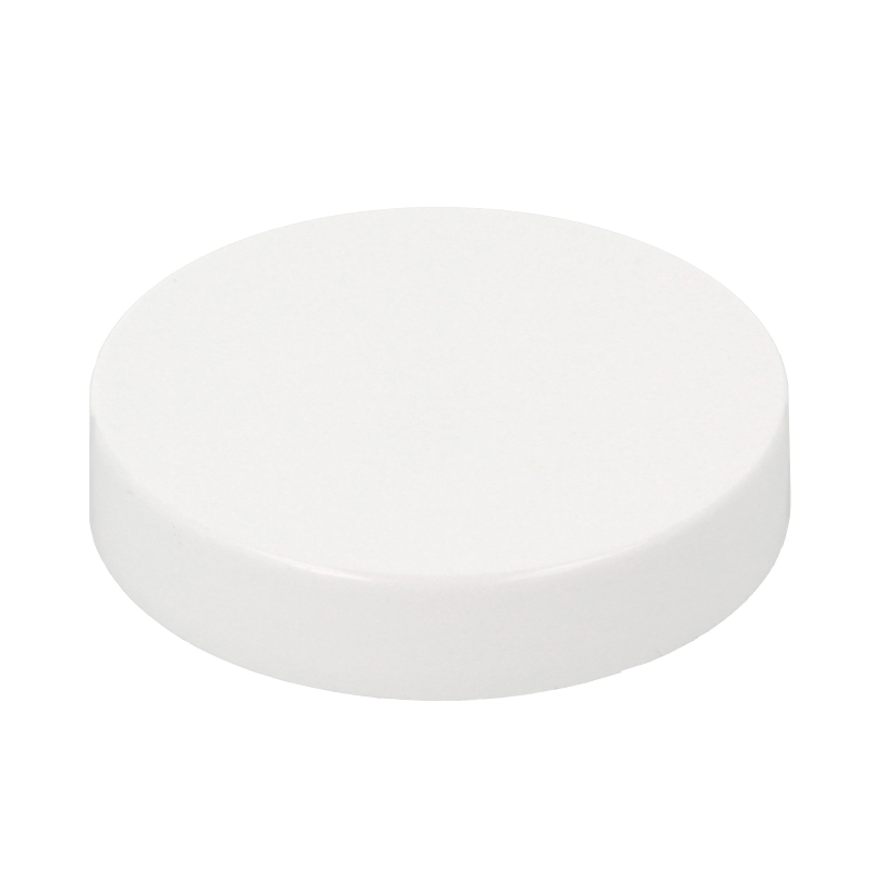 R358PEW, R3/58, White, Smooth Wall, PP, EPE, Plain Caps