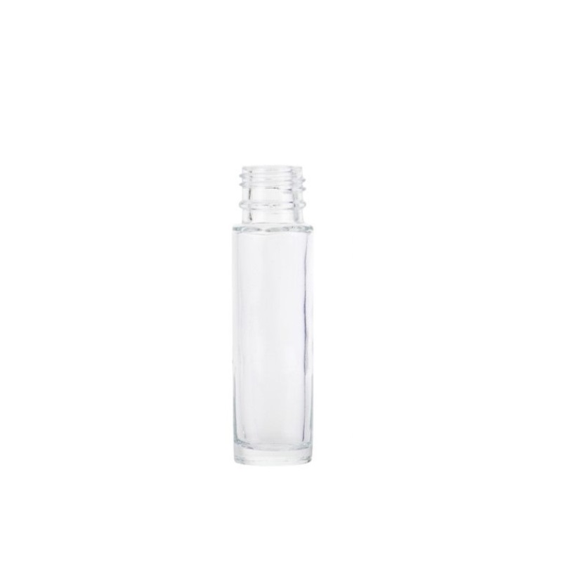 RO10C, 10ml, Clear, Glass, 17mm, Rollette Bottles