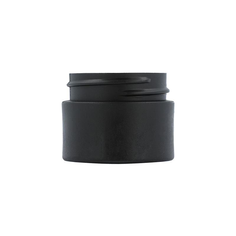 SCJ15MB, 15ml, Black, PP, R3/38, Screw, Cosmetic Plastic Jars