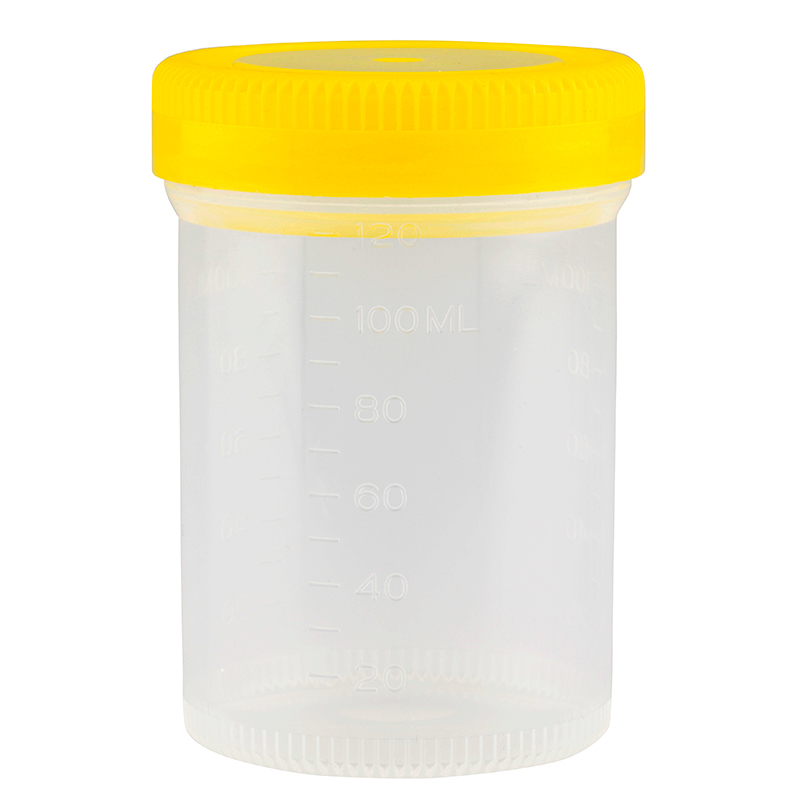 SJ120YN, 120ml, Natural, PP, Screw, Pharma Plastic Jars