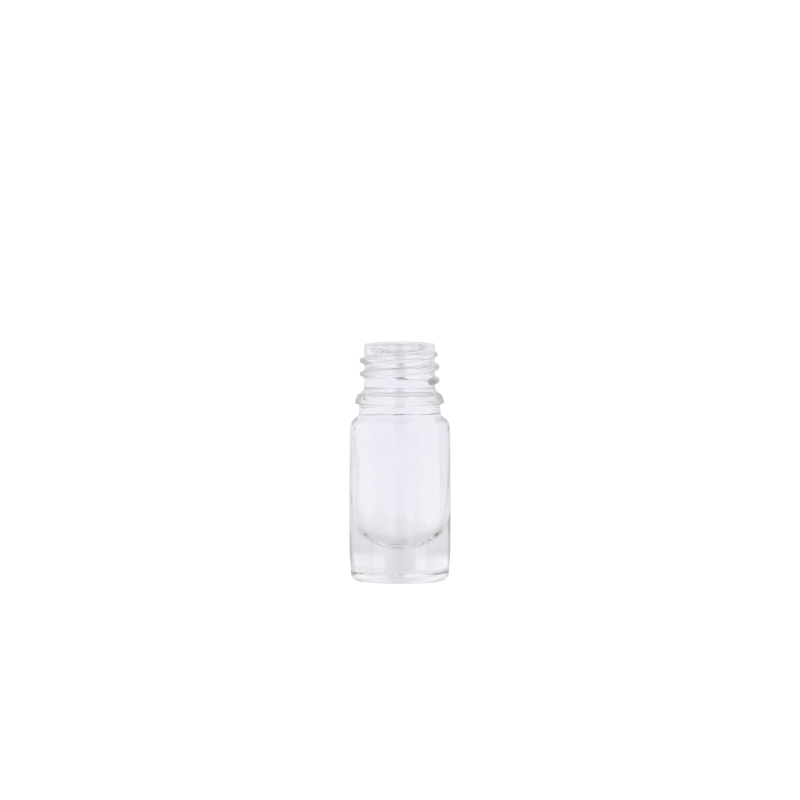SK5C, 5ml, Clear, Glass, GL18, Screw TE, Dropper Bottles