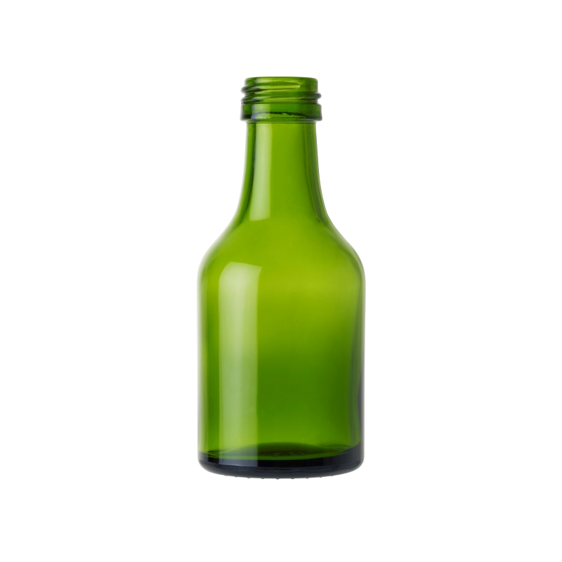SML50G, 50ml, Green, Glass, PP20, Screw, Spirit Bottles