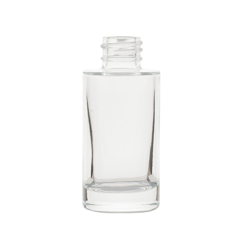 TCR30C, 30ml, Clear, Glass, 24/410, Screw, 15.7, Cosmetic Glass Bottles