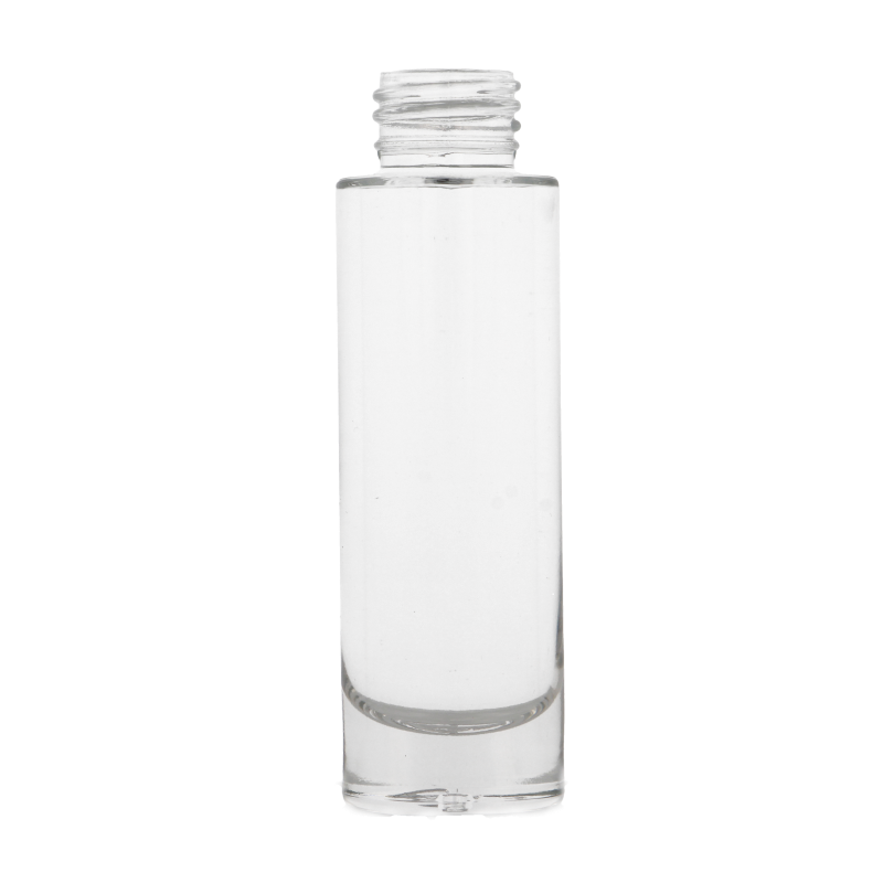 TCR50C, 50ml, Clear, Glass, 24/410, Screw, 15.7, Cosmetic Glass Bottles